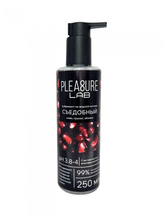 Лубрикант на водной основе Pleasure Lab с ароматом киви, граната и яблока - 250 мл. - Pleasure Lab - купить с доставкой в Ростове-на-Дону