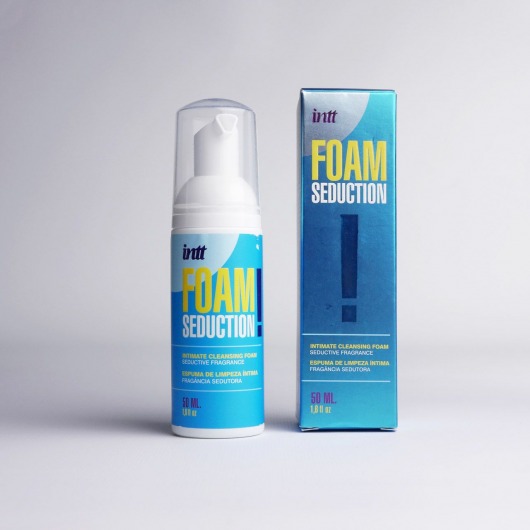 Очищающая пенка для тела Foam Seduction - 50 мл. - INTT - купить с доставкой в Ростове-на-Дону