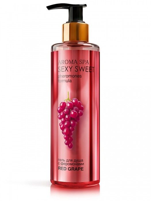Гель для душа с феромонами и ароматом винограда Red Grape - 200 мл. -  - Магазин феромонов в Ростове-на-Дону
