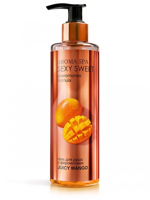 Гель для душа с феромонами и ароматом манго Juicy Mango - 200 мл. -  - Магазин феромонов в Ростове-на-Дону