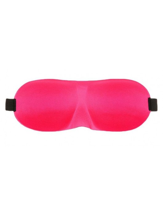 Розовая глухая маска на резинке - Sitabella - купить с доставкой в Ростове-на-Дону