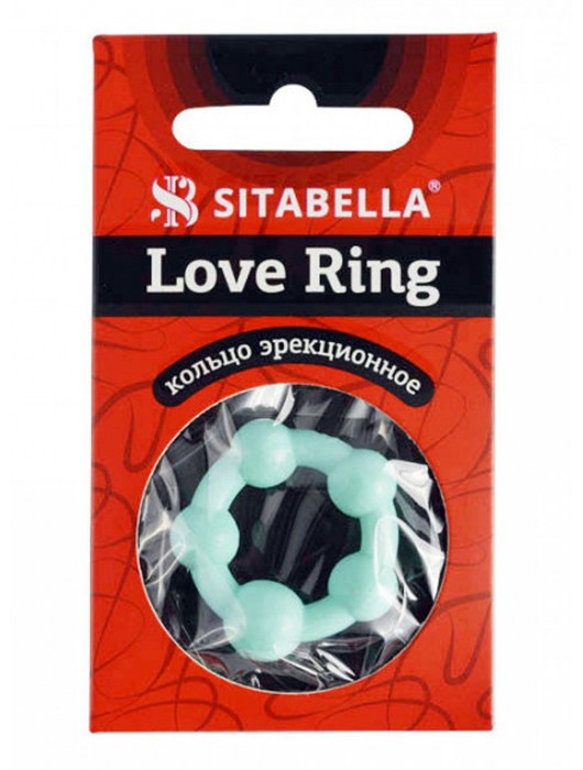 Цветное эрекционное кольцо с 5 бусинами Love Ring - Sitabella - в Ростове-на-Дону купить с доставкой