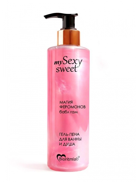 Гель-пена для ванны и душа Sexy Sweet с феромонами и ароматом бабл-гам - 200 мл. -  - Магазин феромонов в Ростове-на-Дону