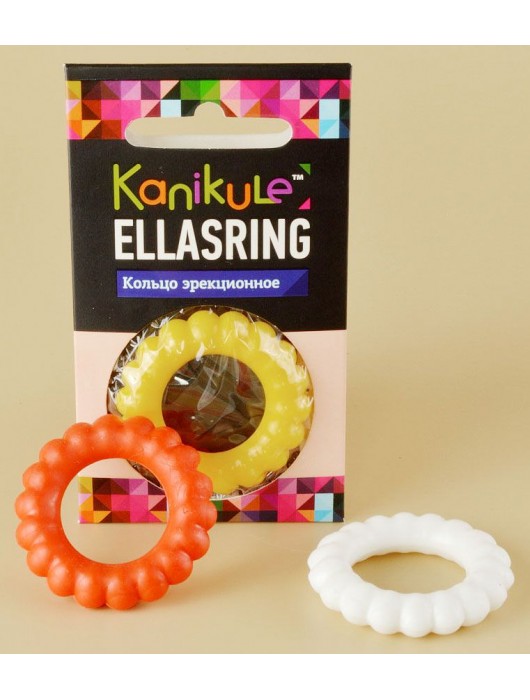 Цветное рельефное эрекционное кольцо Ellasring - Sitabella - в Ростове-на-Дону купить с доставкой