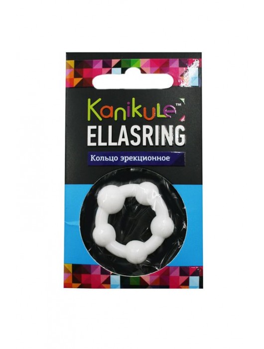 Цветное эрекционное кольцо с шариками Ellasring - Sitabella - в Ростове-на-Дону купить с доставкой