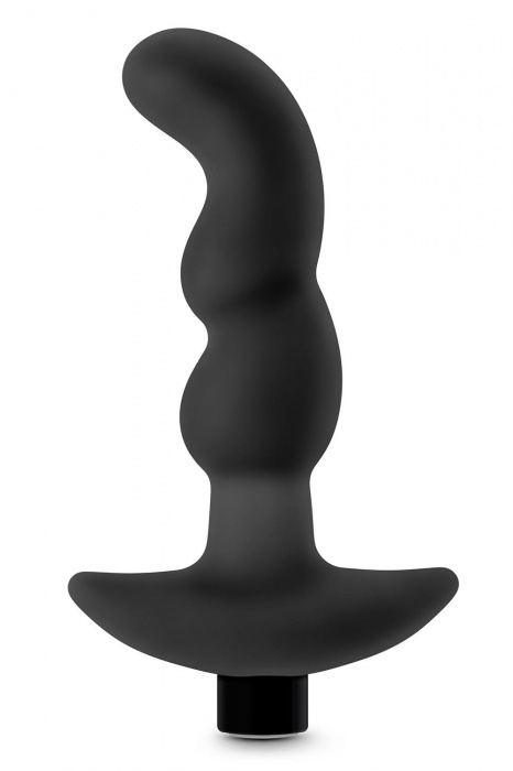 Черный вибромассажер простаты Prostate Massager 03 - 15,2 см. - Blush Novelties - в Ростове-на-Дону купить с доставкой