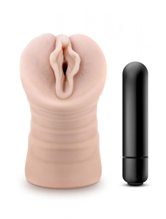 Телесный мастурбатор-вагина Destini - Blush Novelties - в Ростове-на-Дону купить с доставкой