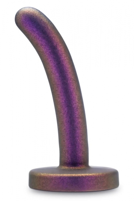 Фиолетовая насадка с гладкой поверхностью Surrender 4.75 Inch Beginner Pegging Dildo - 12 см. - Blush Novelties - купить с доставкой в Ростове-на-Дону