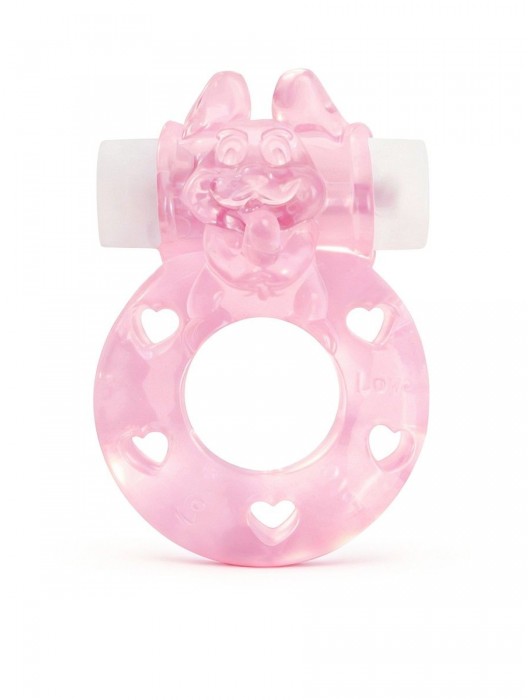 Розовое эрекционное виброкольцо в форме зайчика - 1137 - в Ростове-на-Дону купить с доставкой