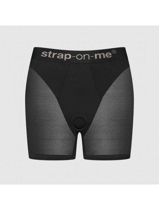 Трусики-шорты для фиксации насадок Strap-on-me Harness Lingerie Halo - size S - Strap-on-me - купить с доставкой в Ростове-на-Дону