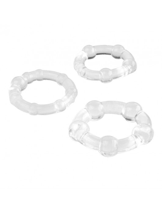 Набор из 3 эрекционных прозрачных колец - Boys of Toys - в Ростове-на-Дону купить с доставкой