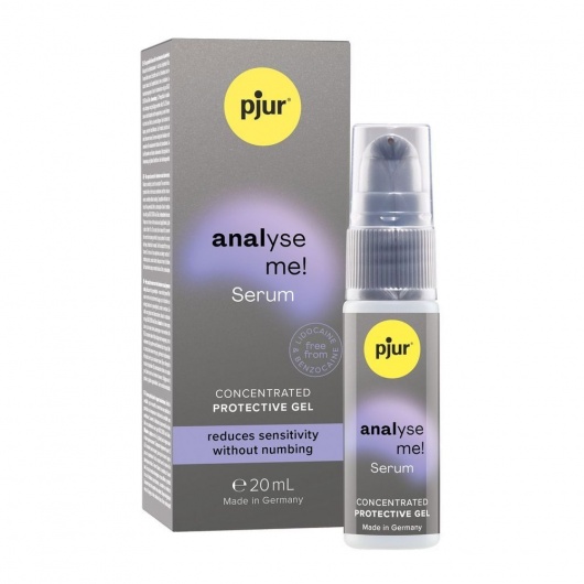 Расслабляющая анальная сыворотка pjur Analyse Me Serum - 20 мл. - Pjur - купить с доставкой в Ростове-на-Дону