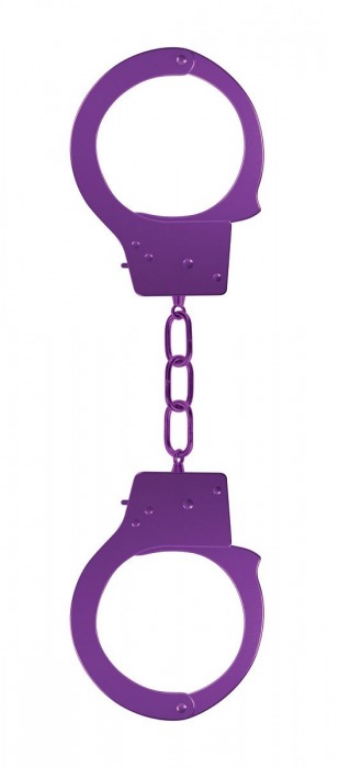 Фиолетовые наручники OUCH! Purple - Shots Media BV - купить с доставкой в Ростове-на-Дону