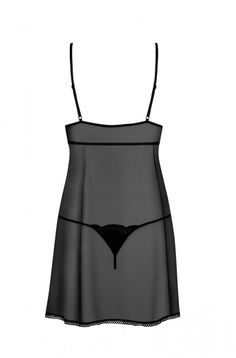 Игривый беби-долл Kisselent с завязками на лифе - Obsessive купить с доставкой