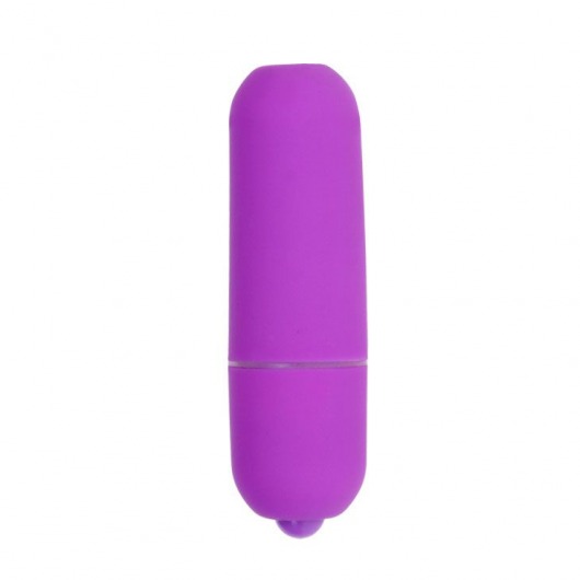 Фиолетовая вибропуля с 10 режимами вибрации - Baile