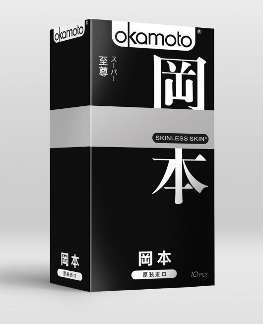 Презервативы OKAMOTO Skinless Skin Super ассорти - 10 шт. - Okamoto - купить с доставкой в Ростове-на-Дону