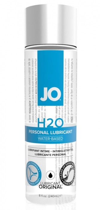 Нейтральный лубрикант на водной основе JO Personal Lubricant H2O - 240 мл. - System JO - купить с доставкой в Ростове-на-Дону