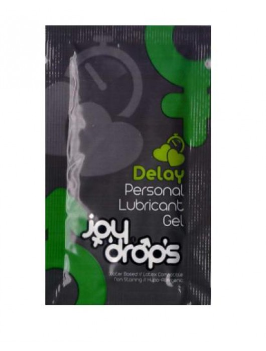 Пробник пролонгирующей смазки JoyDrops Delay - 5 мл. - JoyDrops - купить с доставкой в Ростове-на-Дону