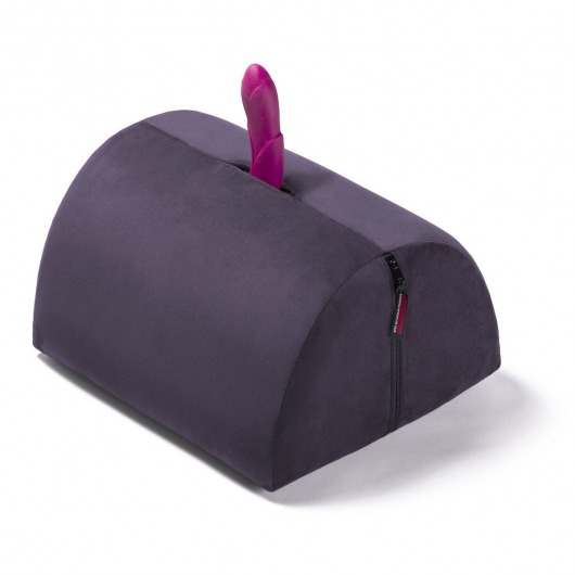 Фиолетовая секс-подушка с отверстием для игрушек Liberator R-BonBon Toy Mount - Liberator - купить с доставкой в Ростове-на-Дону