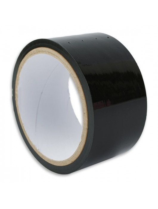 Липкая лента для связывания чёрного цвета - Пикантные штучки - купить с доставкой в Ростове-на-Дону