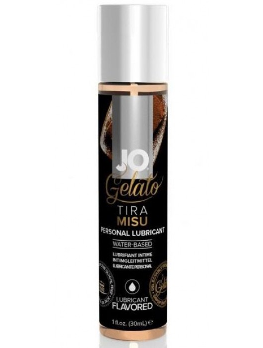 Лубрикант с ароматом тирамису JO GELATO TIRAMISU - 30 мл. - System JO - купить с доставкой в Ростове-на-Дону