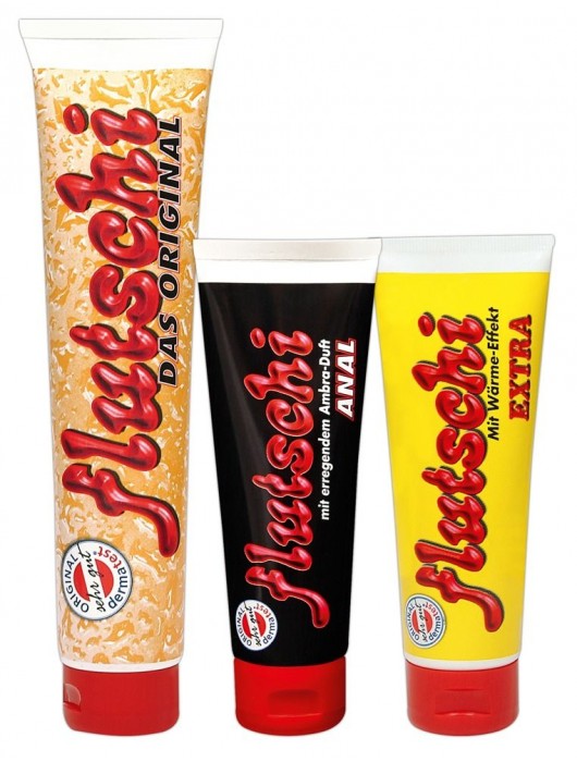 Набор лубрикантов Flutschi 3 Piece Set - Orion - купить с доставкой в Ростове-на-Дону