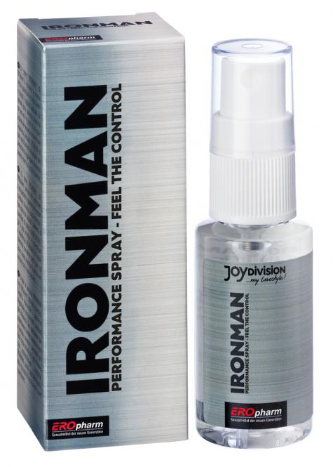 Пролонгатор-спрей для мужчин IRONMAN Spray - 30 мл. - Joy Division - купить с доставкой в Ростове-на-Дону