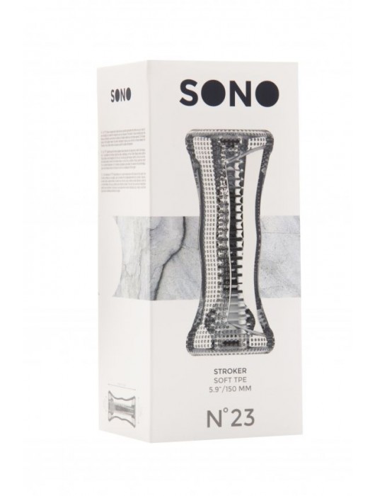 Прозрачный мастурбатор-труба Stroker No.23 - Shots Media BV - в Ростове-на-Дону купить с доставкой