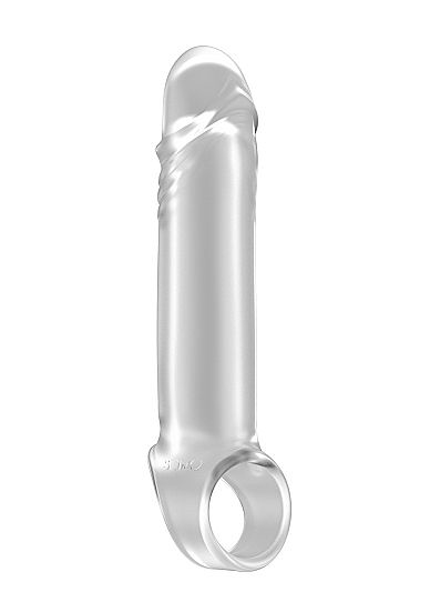 Прозрачная удлиняющая насадка Stretchy Penis Extension No.31 - Shots Media BV - в Ростове-на-Дону купить с доставкой