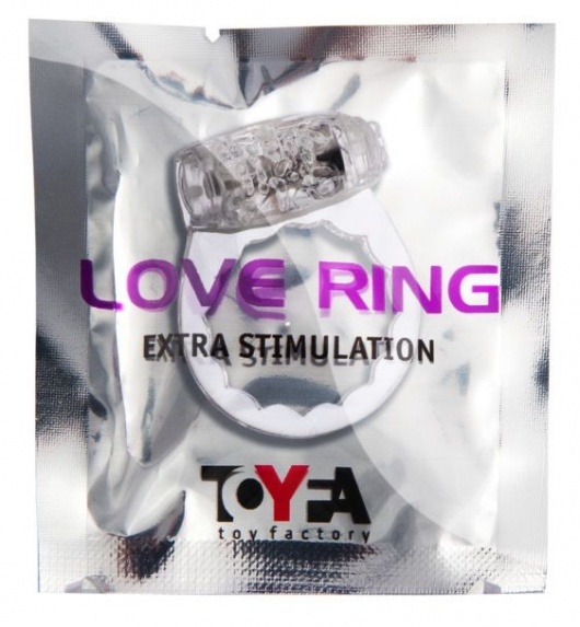Прозрачное виброкольцо - Toyfa Basic - в Ростове-на-Дону купить с доставкой