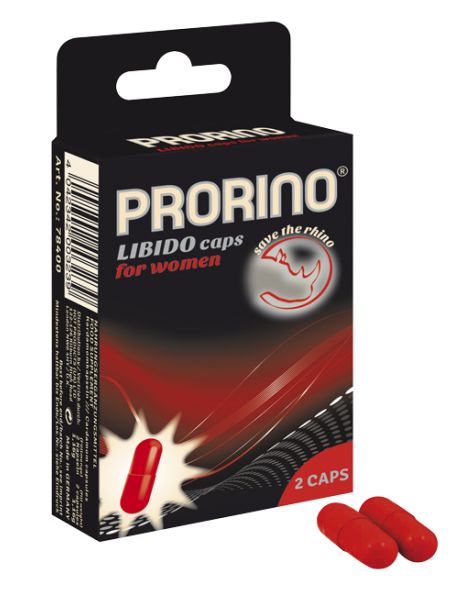 БАД для женщин ero black line PRORINO Libido Caps - 2 капсулы - Ero - купить с доставкой в Ростове-на-Дону