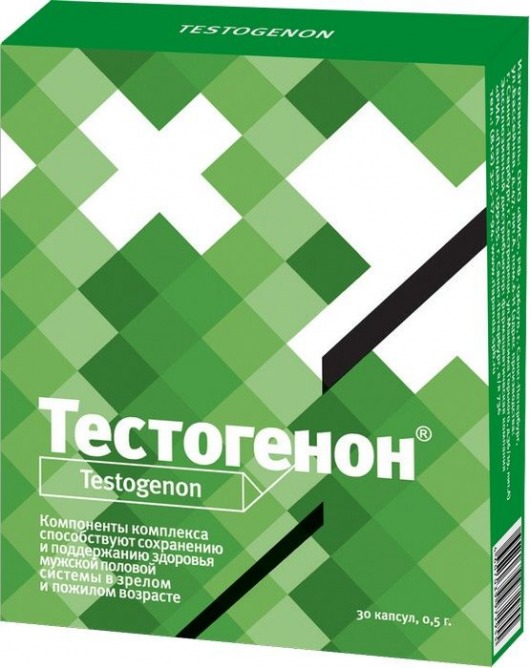 БАД для мужчин  Тестогенон  - 30 капсул (0,5 гр.) - ВИС - купить с доставкой в Ростове-на-Дону
