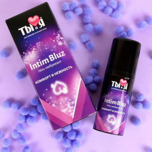 Анальный гель-лубрикант Intim Bluz - 20 гр. - Биоритм - купить с доставкой в Ростове-на-Дону