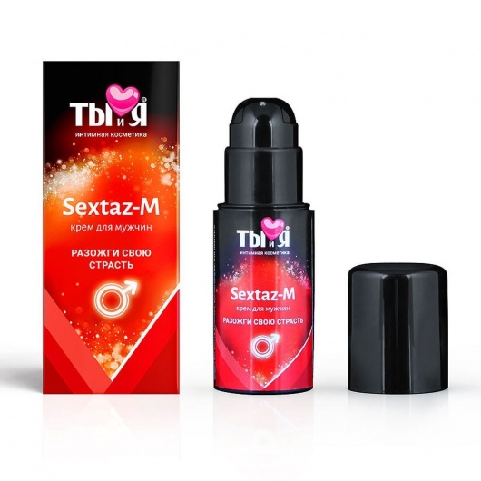 Крем Sextaz-m с возбуждающим эффектом для мужчин - 20 гр. - Биоритм - купить с доставкой в Ростове-на-Дону