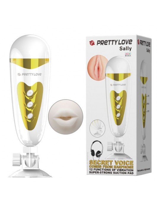 Мега-мастурбатор ротик Sally с вибрацией и голосом - Baile - в Ростове-на-Дону купить с доставкой