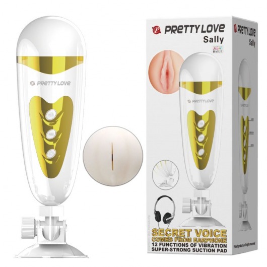 Мега-мастурбатор Sally с вибрацией и голосом - Baile - в Ростове-на-Дону купить с доставкой