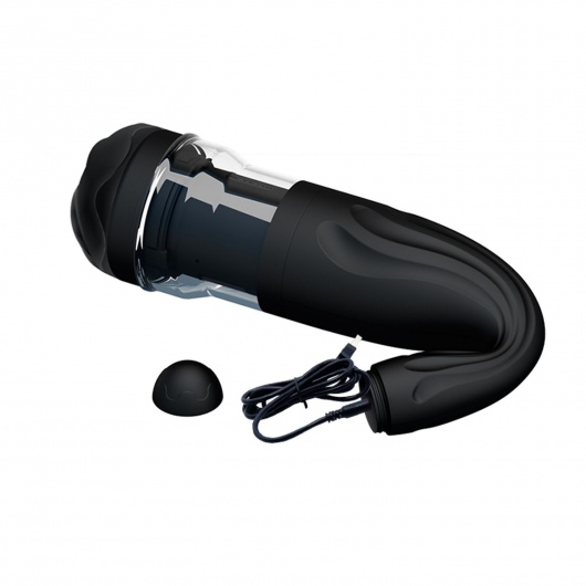 Перезаряжаемый мега-мастурбатор Breton с ротацией и возвратно-поступательным движением - Baile - в Ростове-на-Дону купить с доставкой