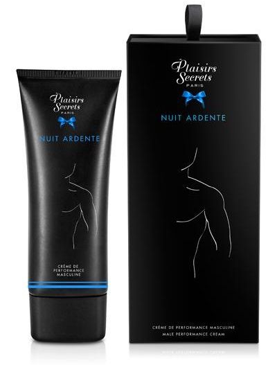 Возбуждающий крем для мужчин Nuit Ardente Creme Performante Plaisirs Secrets - 60 мл. - Plaisir Secret - купить с доставкой в Ростове-на-Дону