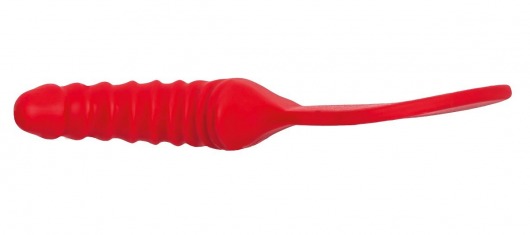 Красный силиконовый пэддл BÜCK DICH с рукоятью-фаллосом для стимуляции точки G или простаты - Fun Factory - в Ростове-на-Дону купить с доставкой