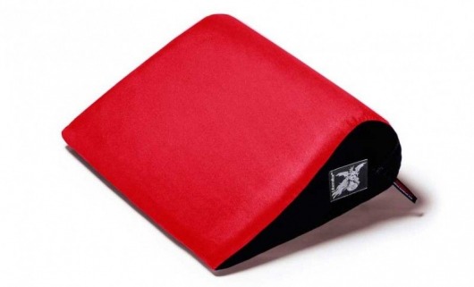 Красная малая замшевая подушка для любви Liberator Retail Jaz - Liberator - купить с доставкой в Ростове-на-Дону
