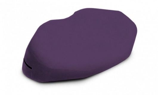 Фиолетовая вельветовая подушка для любви Liberator Retail Arche Wedge - Liberator - купить с доставкой в Ростове-на-Дону