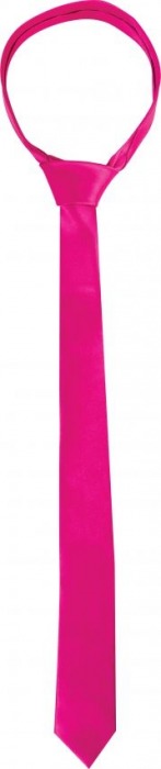 Розовая лента-галстук для бандажа Tie Me Up - Shots Media BV - купить с доставкой в Ростове-на-Дону