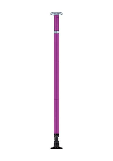 Фиолетовый регулируемый шест для танцев - Shots Media BV - купить с доставкой в Ростове-на-Дону