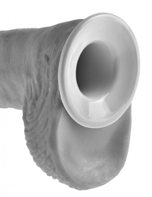 Страпон-система с телесной насадкой 12  Hollow Strap-On Suspender System - 30 см. - Pipedream - купить с доставкой в Ростове-на-Дону