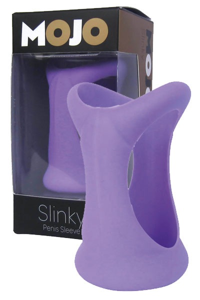 Сиреневая силиконовая насадка-эректор - Seven Creations - в Ростове-на-Дону купить с доставкой