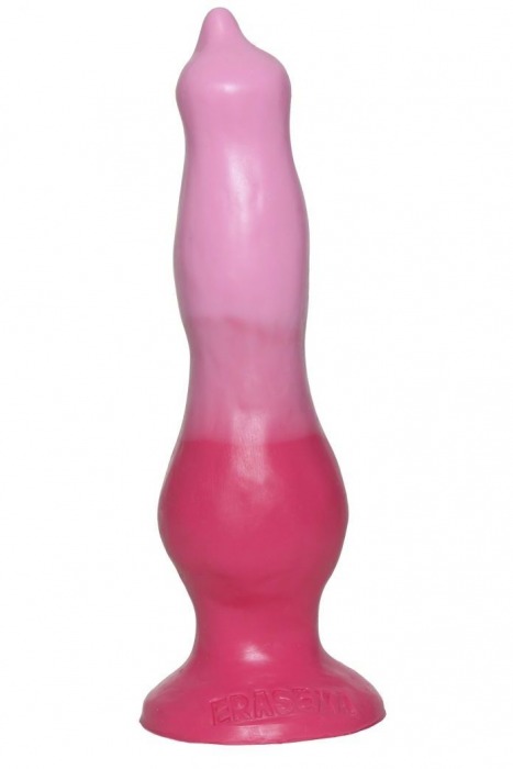 Розовый фаллос собаки  Чарли  - 18,5 см. - Erasexa - купить с доставкой в Ростове-на-Дону