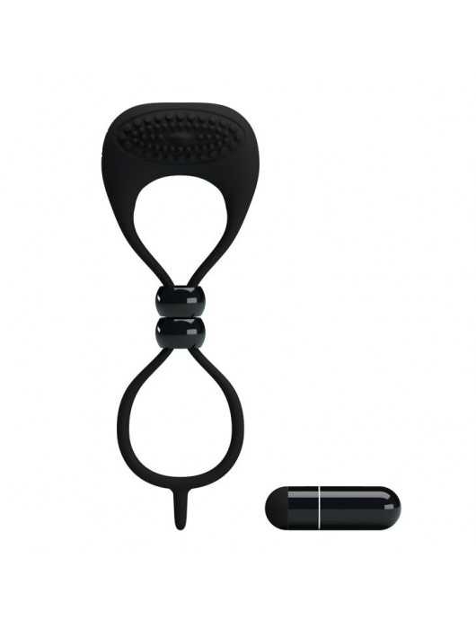 Эрекционное кольцо-лассо Locker с вибрацией - Baile - в Ростове-на-Дону купить с доставкой