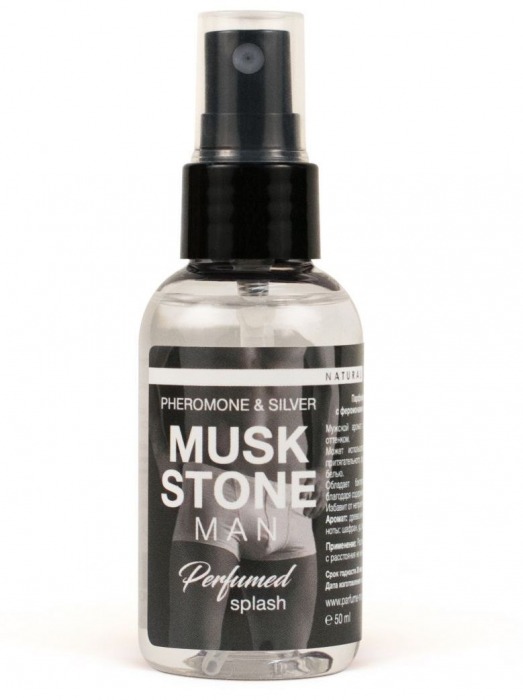 Мужской парфюмированный спрей для нижнего белья Musk Stone - 50 мл. -  - Магазин феромонов в Ростове-на-Дону
