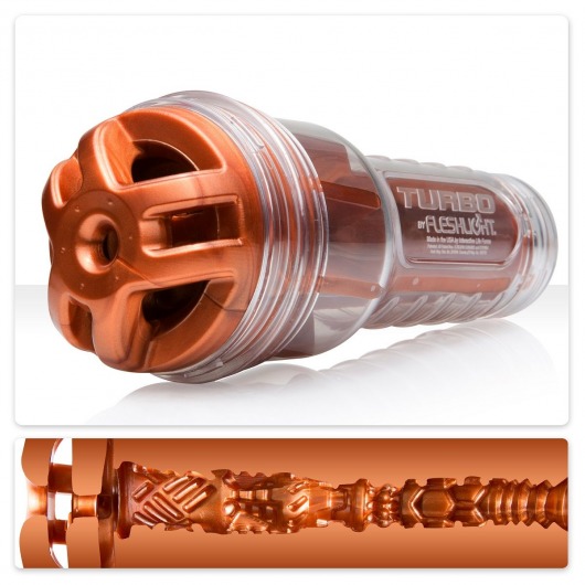 Мастурбатор Fleshlight Turbo - Ignition Copper - Fleshlight - в Ростове-на-Дону купить с доставкой