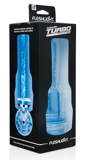 Мастурбатор Fleshlight Turbo - Ignition Blue Ice - Fleshlight - в Ростове-на-Дону купить с доставкой